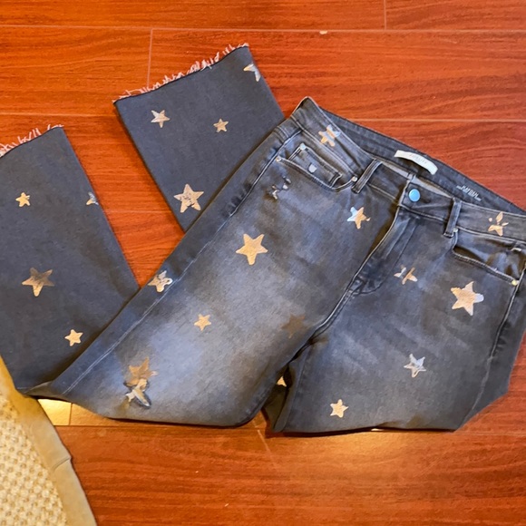 Fidelity Denim - Shiny star faded blackish jeans